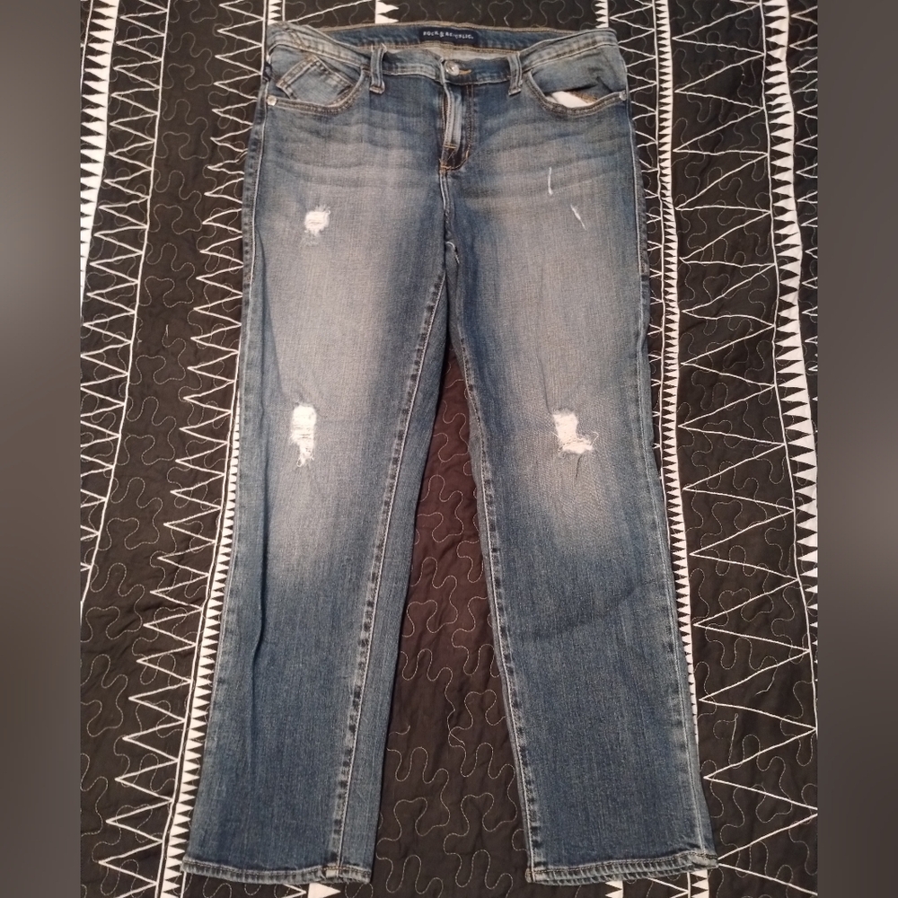 Rock & Republic Distressed Jeans